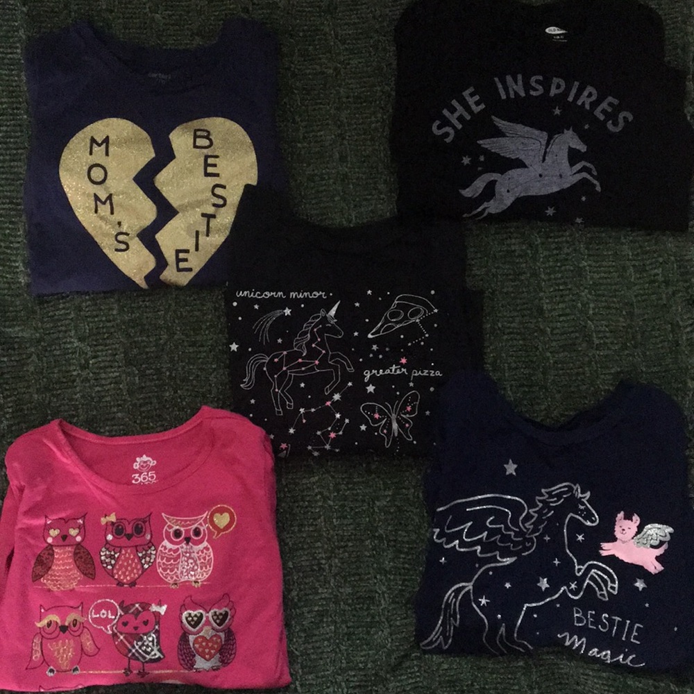 Long Sleeved Girls Shirt Lot